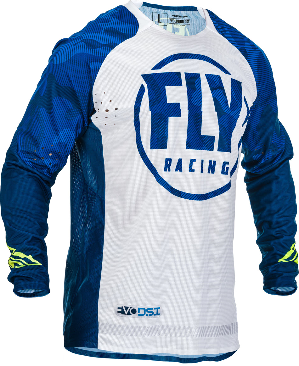 FLY RACING Evolution Dst Jersey Blue/White 2x 373-2212X