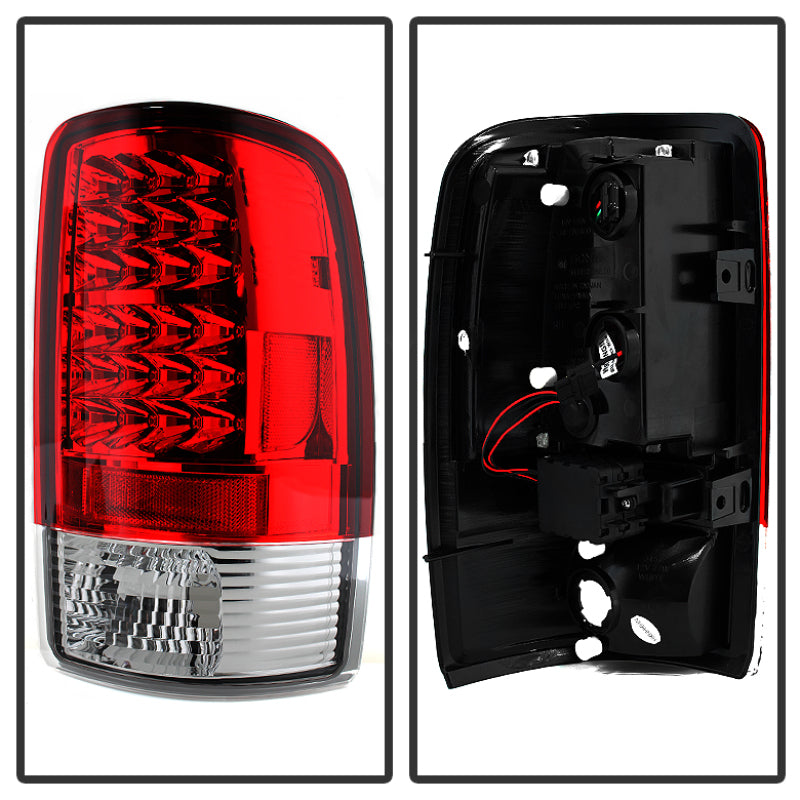 Spyder Chevy Suburban/Tahoe 1500/2500 00-06 LED Tail Lights Red Clear ALT-YD-CD00-LED-RC 5001542