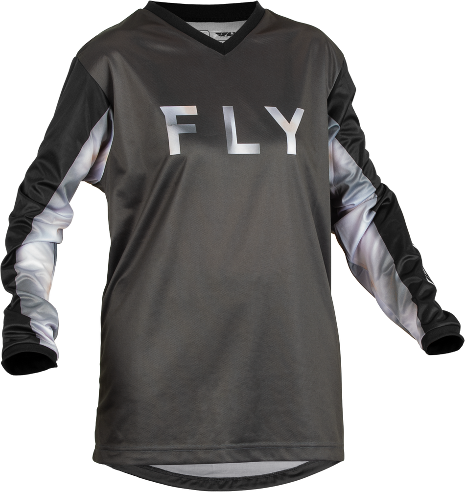 FLY RACING Women's F-16 Jersey Black/Grey 2x 376-8202X