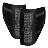 Spyder Ford F150 09-14 LED Tail Lights Black Smoke ALT-YD-FF15009-LED-BSM 5078148