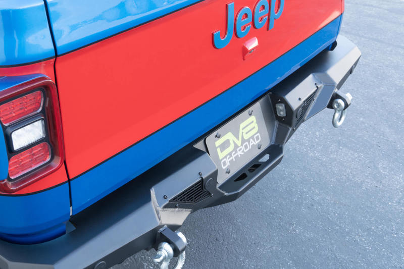 DV8 Offroad 20-23 Jeep Gladiator JT Spec Series Rear Bumper RBGL-09