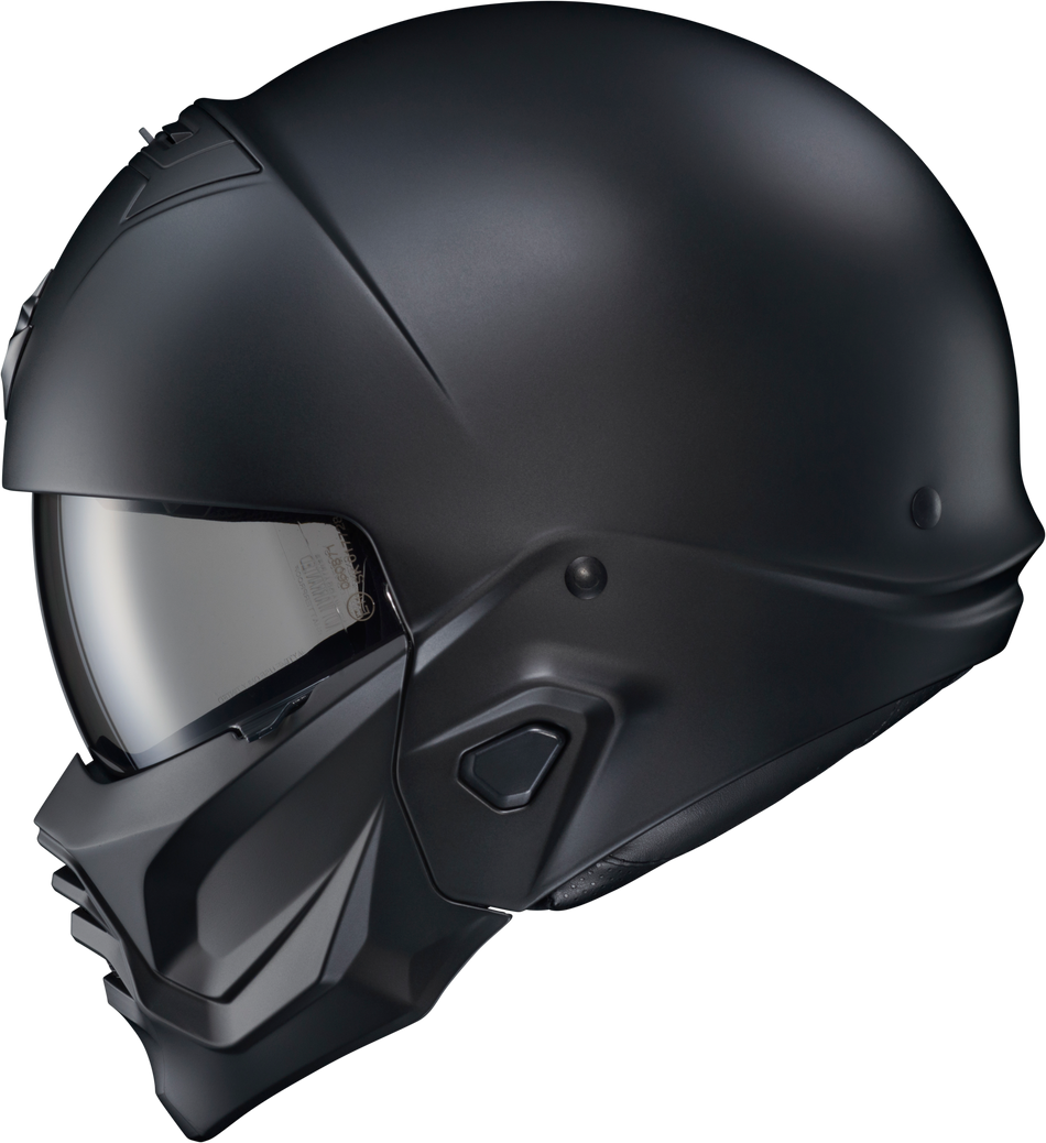 SCORPION EXO Covert 2 Open-Face Helmet Matte Black 3x CV2-0108