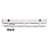 Edelbrock Valve Cover Signature Series Chevrolet 1962-2001 194-292 CI Inline 6 Chrome 4477