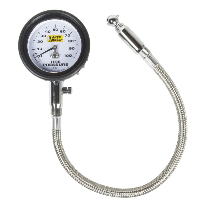 Autometer 100 PSI Tire Pressure Gauge 2164