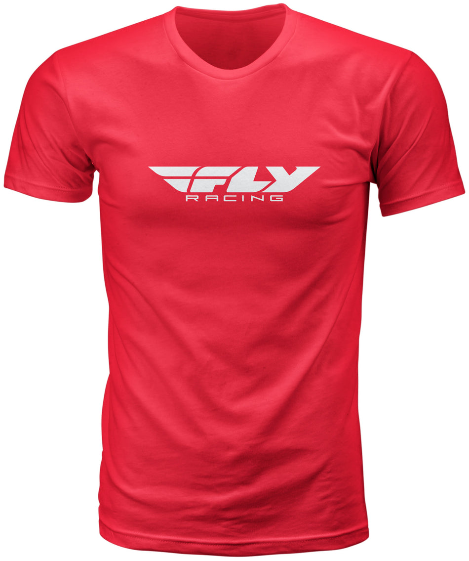 FLY RACING Fly Corporate Tee Red 2x 352-09322X