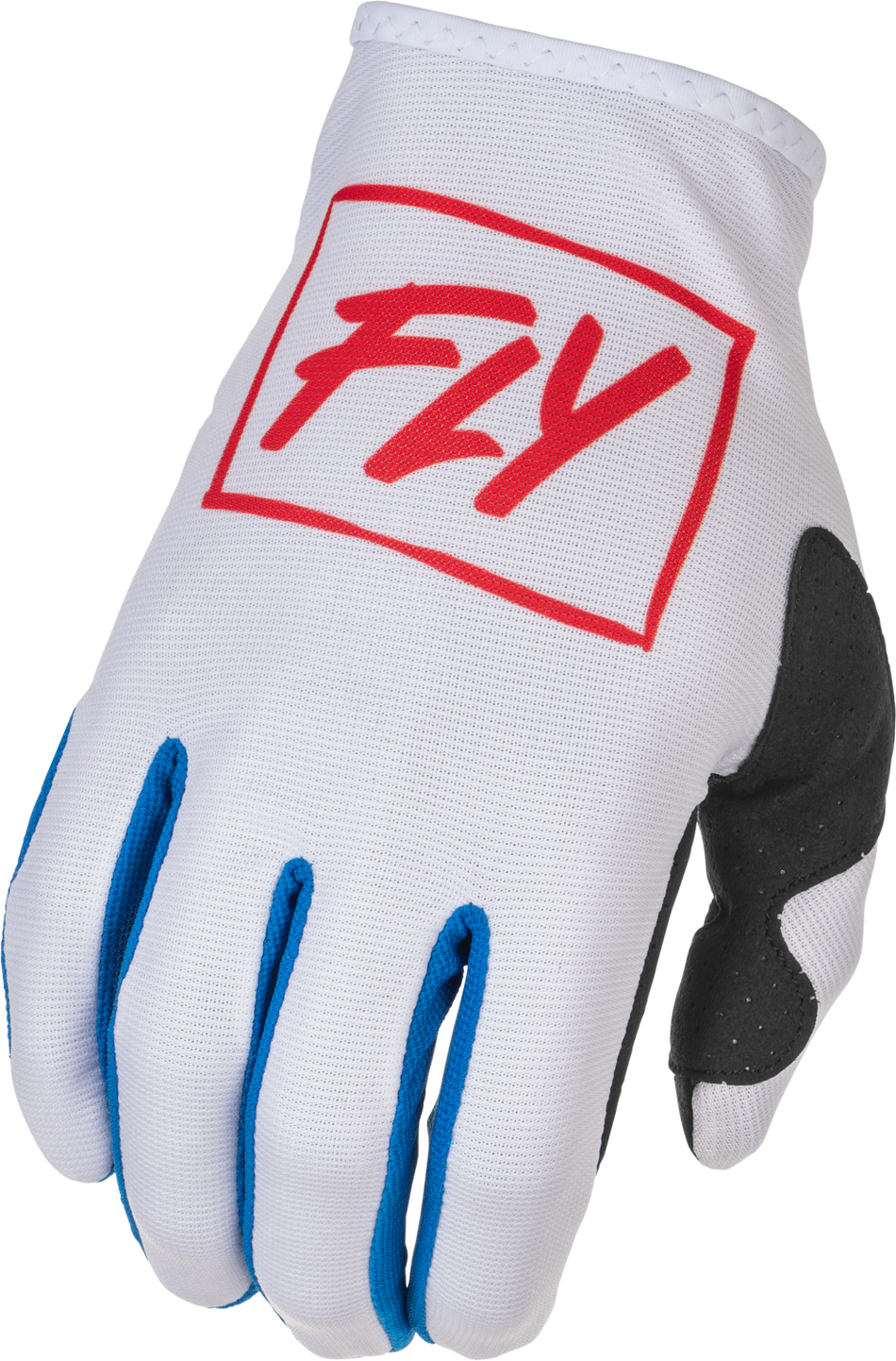 FLY RACING Youth Lite Gloves Red/White/Blue Ym 375-713YM