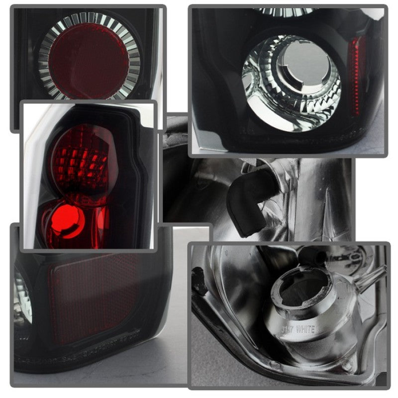 Spyder Ford F150 87-96/Ford Bronco 88-96 Euro Style Tail Lights Black Smoke ALT-YD-FF15089-BSM 5078155