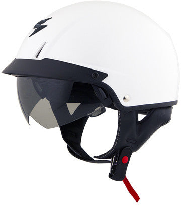 SCORPION EXO Exo-C110 Open-Face Helmet Gloss White Sm C11-0053