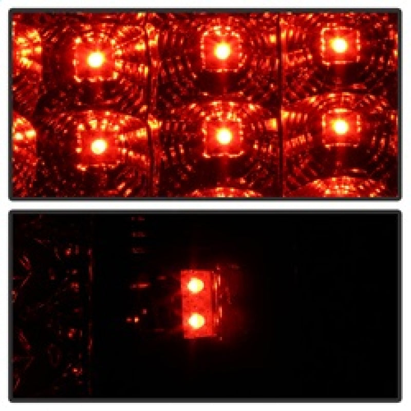 Spyder Jeep Grand Cherokee 07-10 LED Tail Lights Smoke ALT-YD-JGC07-LED-SM 5070227