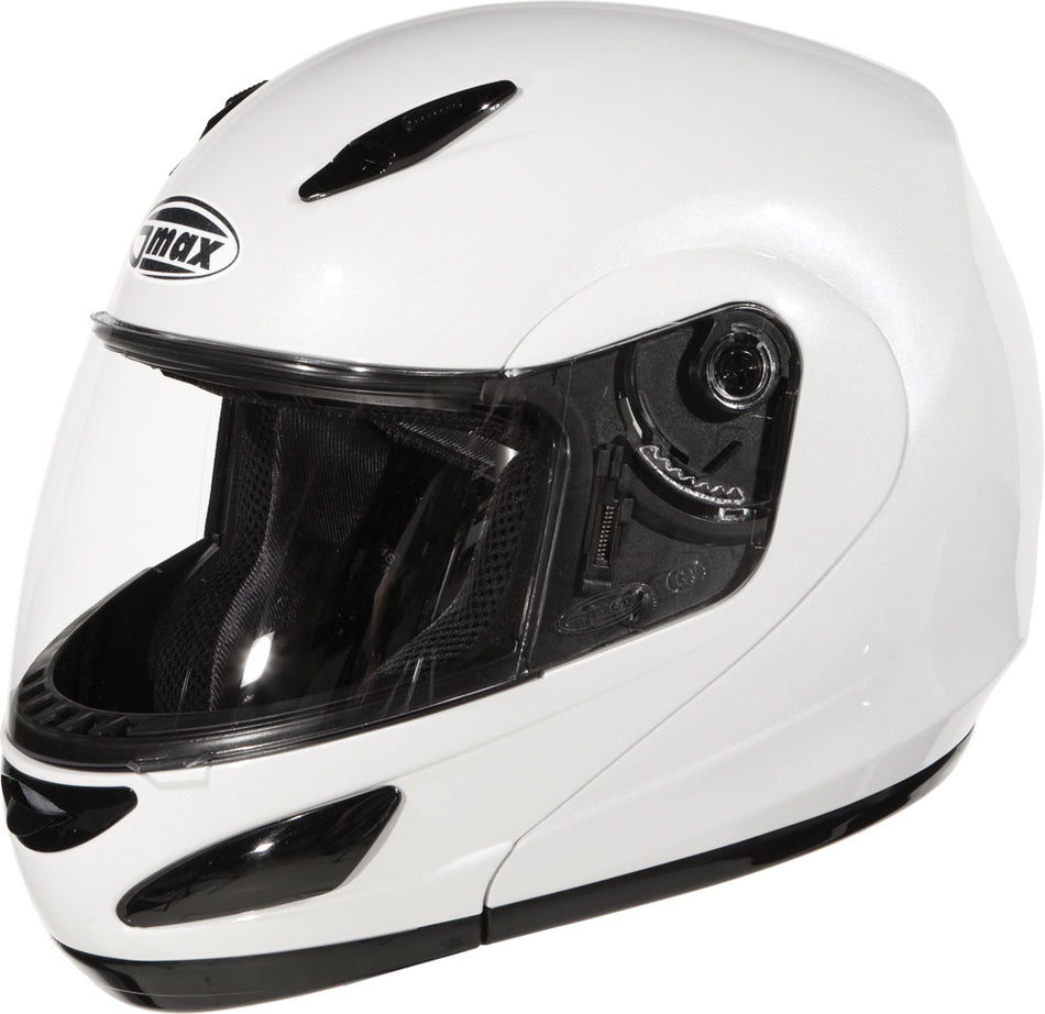 GMAX Gm-44 Modular Helmet Pearl White Xs G144083