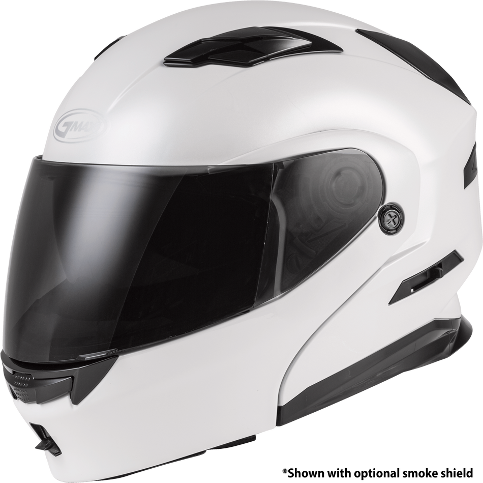 GMAX Md-01 Modular Helmet Pearl White Xs G1010083-ECE