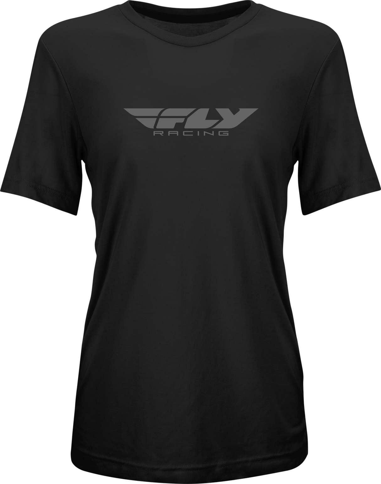 FLY RACING Women's Fly Origin Corp Tee Black/Grey Md 356-0100M