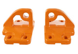 Ford Racing 2021+ Bronco Front Bumper Tow Hooks - Orange (Pair) M-18954-BO