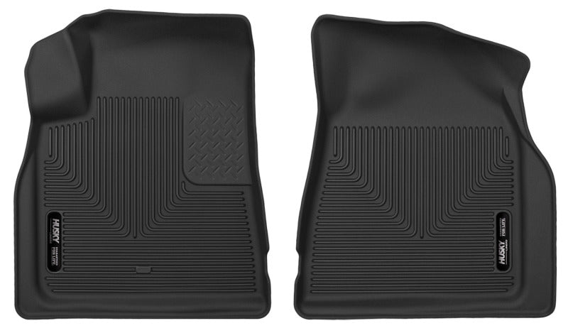 Husky Liners 08-15 Buick Enclave / 07-15 GMC Acadia X-Act Contour Black Front Seat Floor Liners 53141