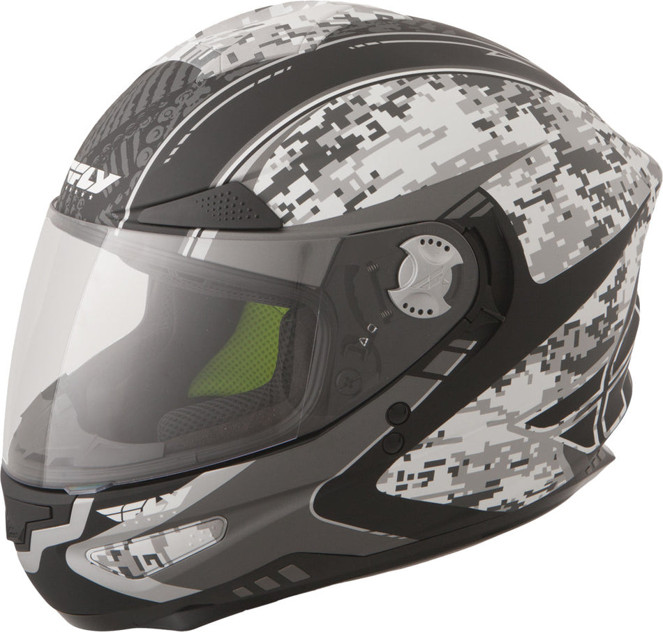 FLY RACING Luxx Camo Helmet Grey Sm F73-8321S