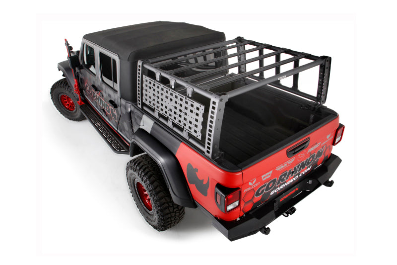 Go Rhino 19-21 Jeep Gladiator XRS Overland Xtreme Rack - Black 5950000T