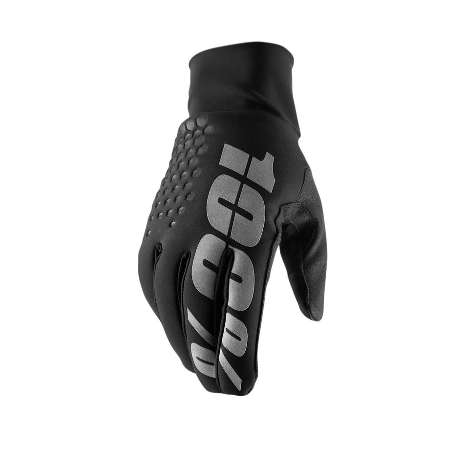 100% Hydromatic Brisker Gloves Black Md 10018-00001