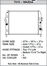 CSF 06-12 Mazda Miata Radiator 7015