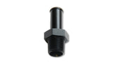 Vibrant 1/4in NPT to 3/8in Barb Straight Fitting - Aluminum 11201