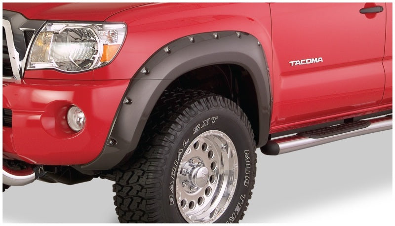 Bushwacker 05-11 Toyota Tacoma Pocket Style Flares 2pc - Black 31053-02