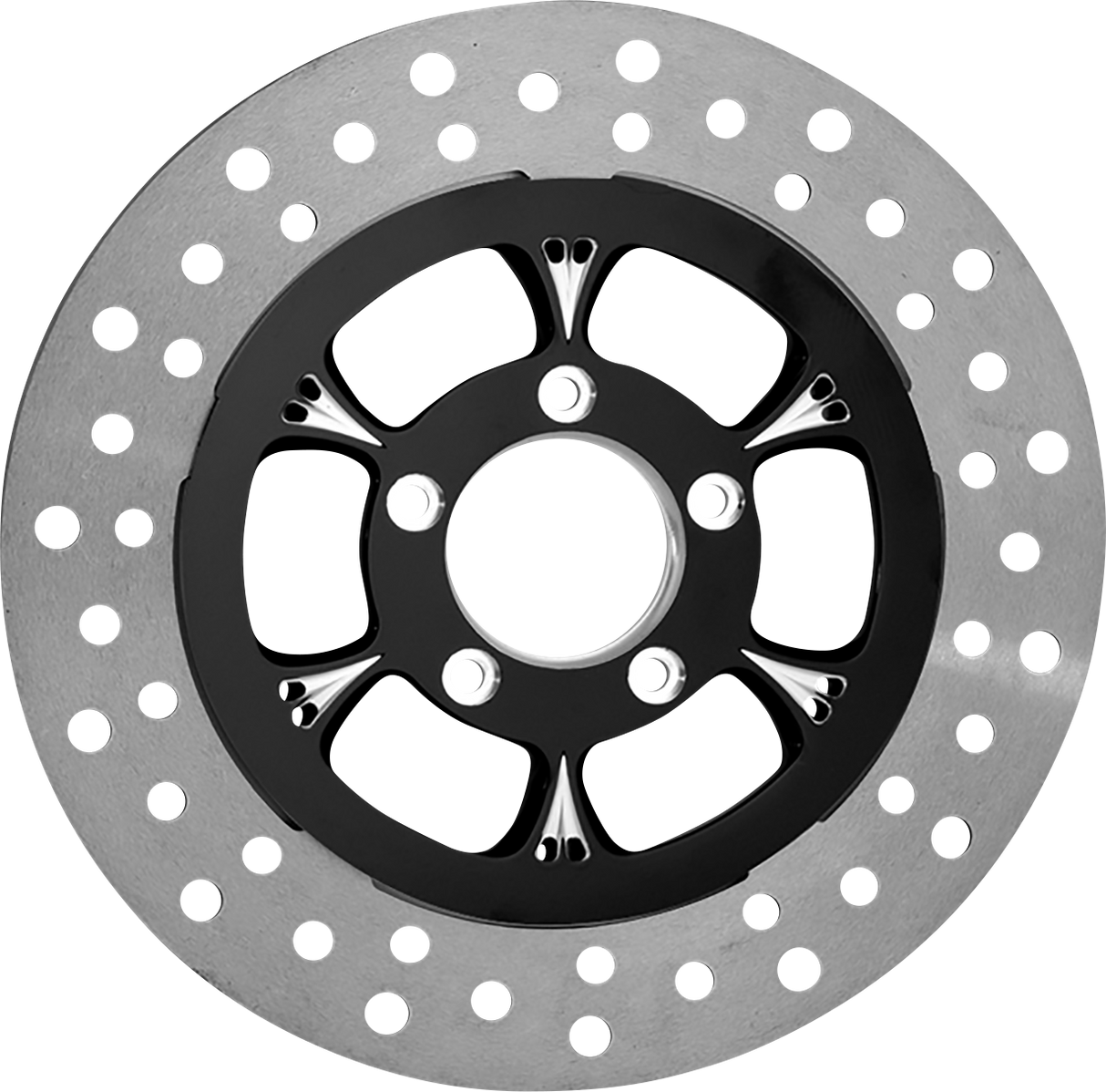 RC COMPONENTS Brake Rotor - Front Right - Majestic - Anodized Black COG117102ELF2K