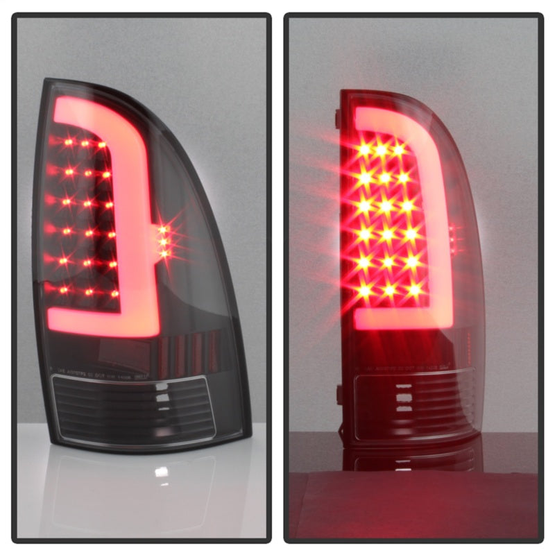 xTune Toyota Tacoma 05-15 Tail Lights - Light Bar LED - Black ALT-ON-TT05-LBLED-BK 5082121