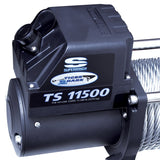 Superwinch 11500 LBS 12V DC 3/8in x 84ft Steel Rope Tiger Shark 11500 Winch 1511200