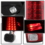 Spyder Dodge Ram 1500 13-14 13-14 LED Tail Lights LED Model only - Red Clear ALT-YD-DRAM13-LED-RC 5077547