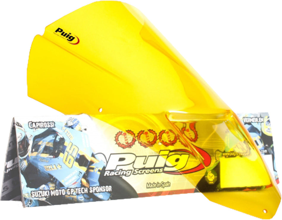 PUIG Windscreen Racing Yellow 4110G