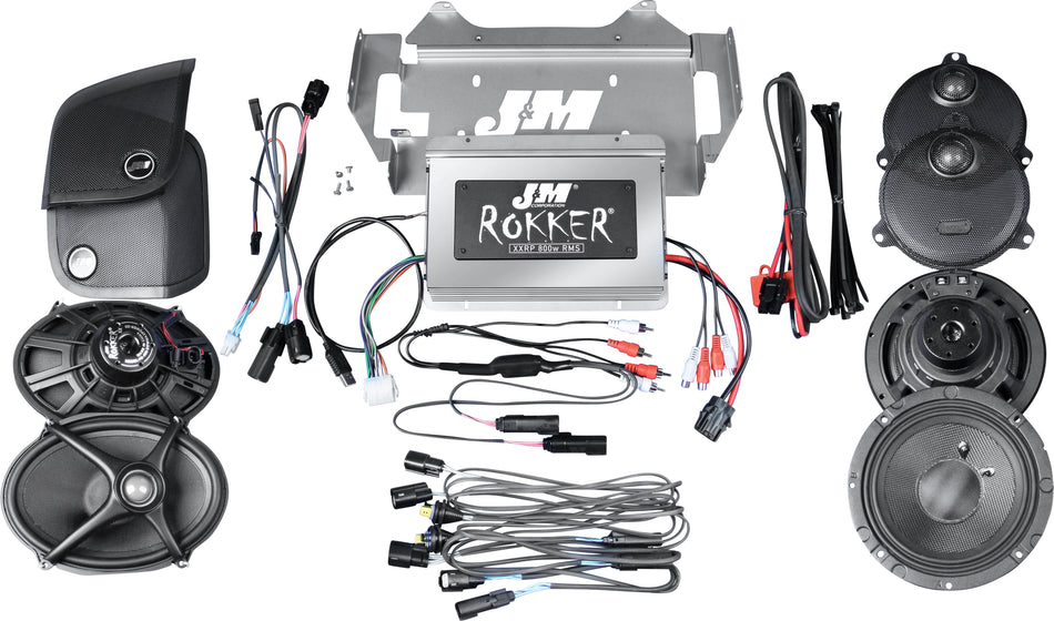 J&MRokker Xxr 800w 4-Sp/Amp Stg5 14-20 FlhxXXRK-800SP4-14SG-ST5