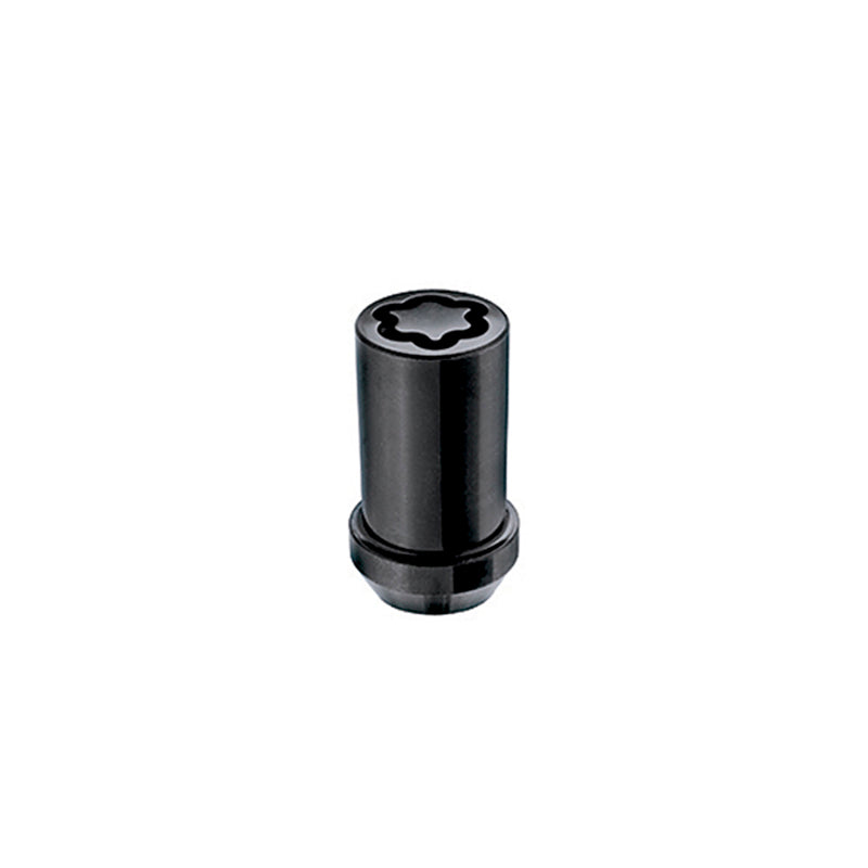 McGard Wheel Lock Nut Set - 4pk. (Tuner / Cone Seat) M14X1.5 / 22mm Hex / 1.648in. Length - Black 25116