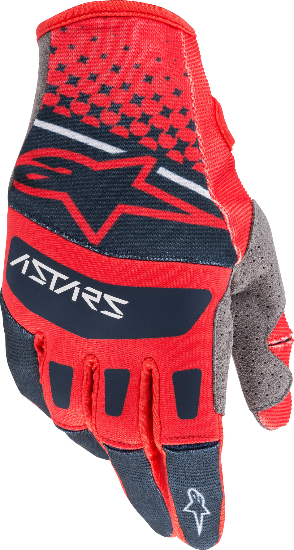 ALPINESTARS Techstar Gloves Red/Navy Sm 3561020-3071-S