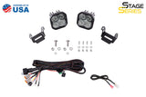 Diode Dynamics 2021 Ford Bronco SS3 LED-Grabenlicht-Kit – Pro White Combo DD7186