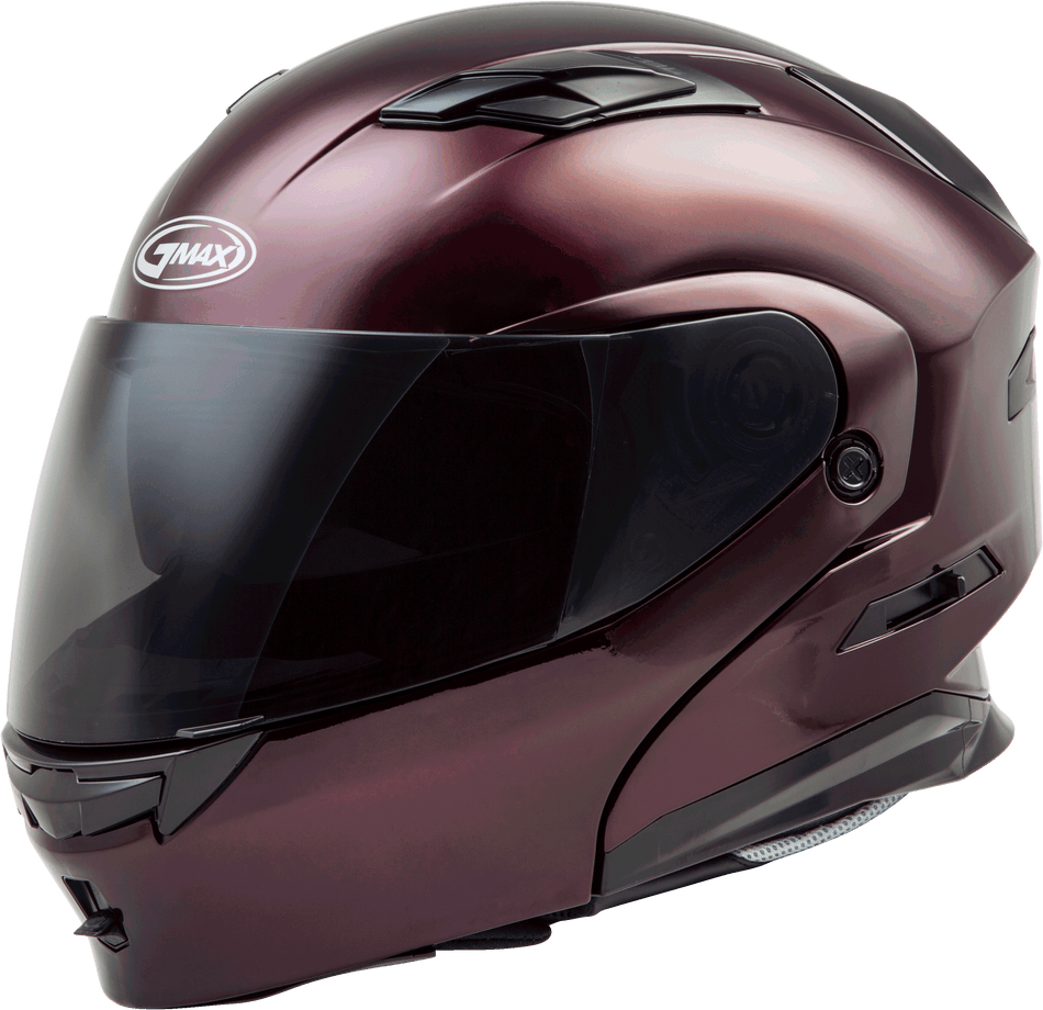 GMAX Md-01 Modular Helmet Wine Red Xs G1010103-ECE