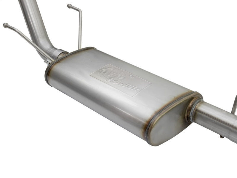 aFe MACH Force XP Cat-Back Stainless Steel Exhaust Syst w/Polished Tip Toyota Tacoma 05-12 L4-2.7L 49-46031-P