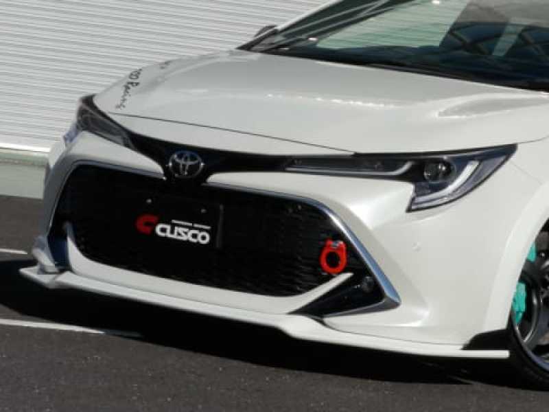 Cusco 19+ Toyota Corolla Hatchback Front Lip Spoiler (Primer/Unpainted) 1A9 820 F