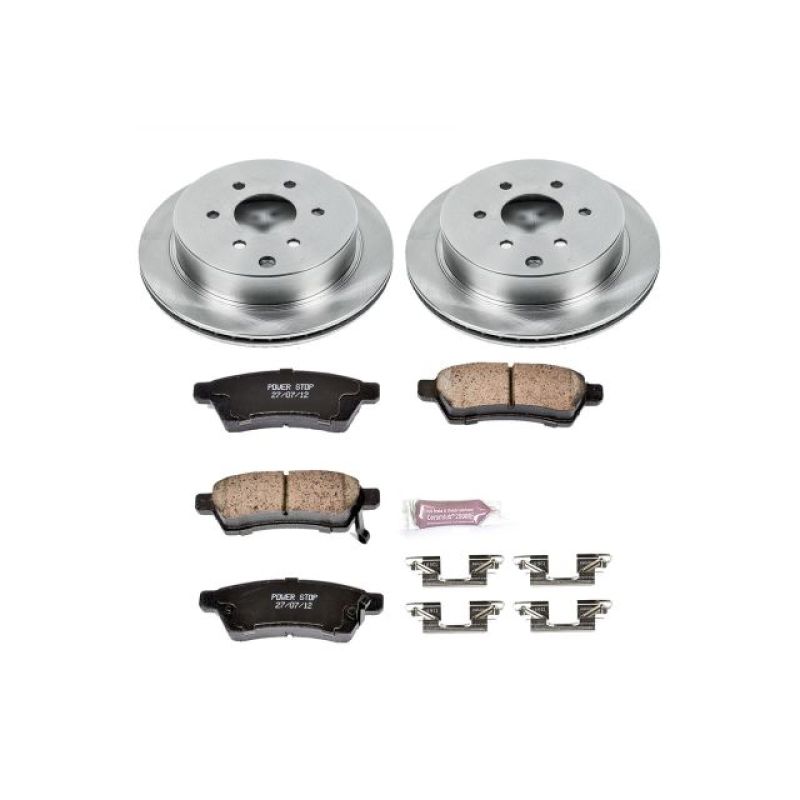 Power Stop 05-18 Nissan Frontier Rear Autospecialty Brake Kit KOE4621