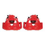 Power Stop 99-10 Volkswagen Beetle Front Red Calipers w/Brackets - Pair S2014