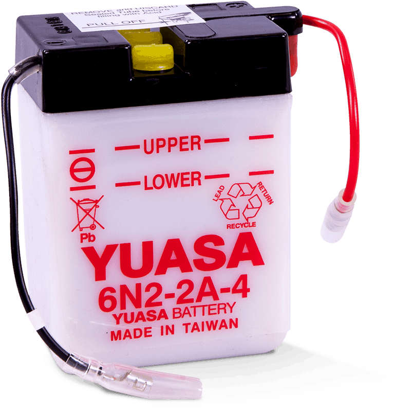 Yuasa 6N2-2A-4 Conventional 6 Volt Battery YUAM2620B