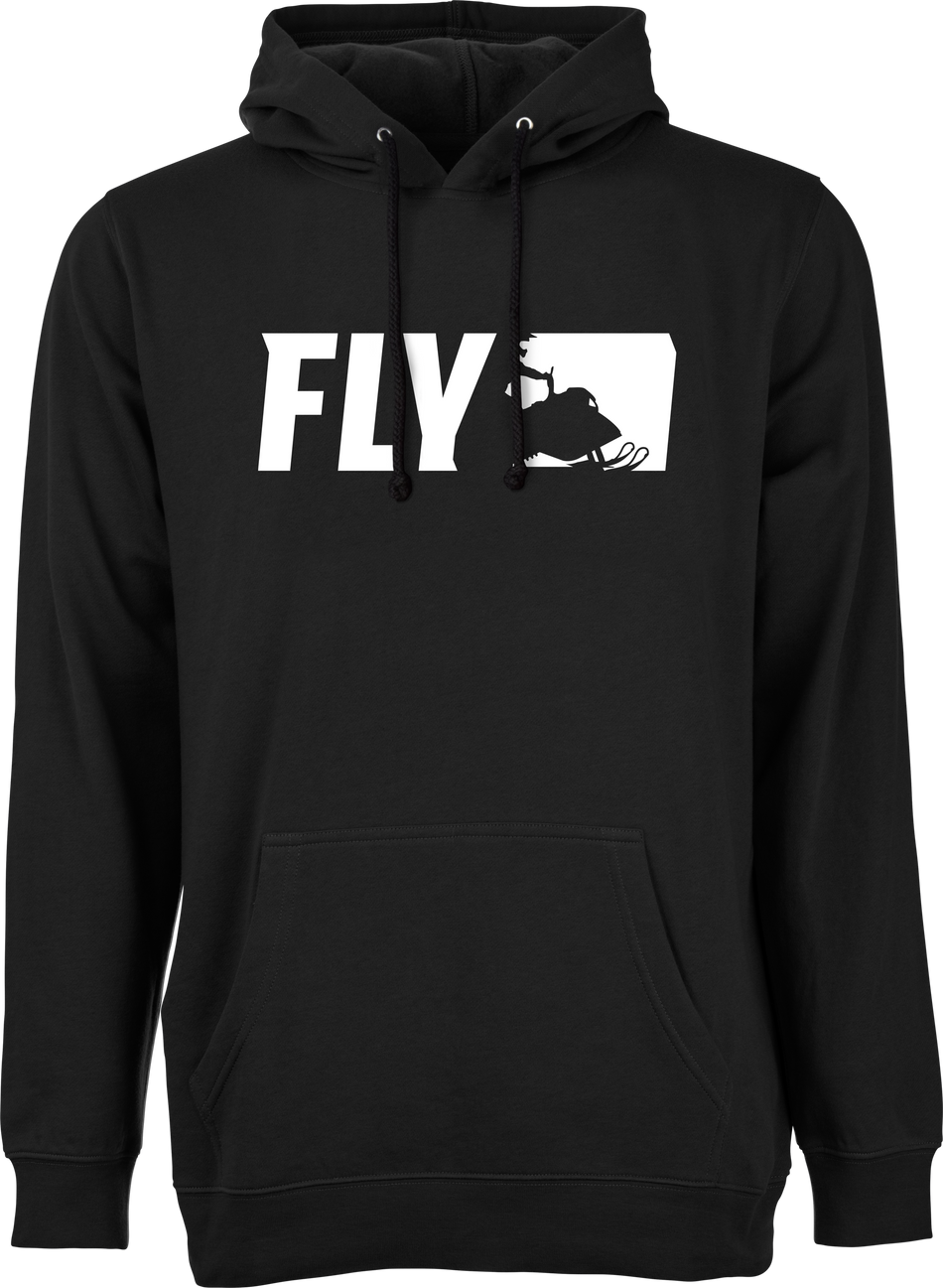 FLY RACING Fly Primary Hoodie Black Lg 354-0161L