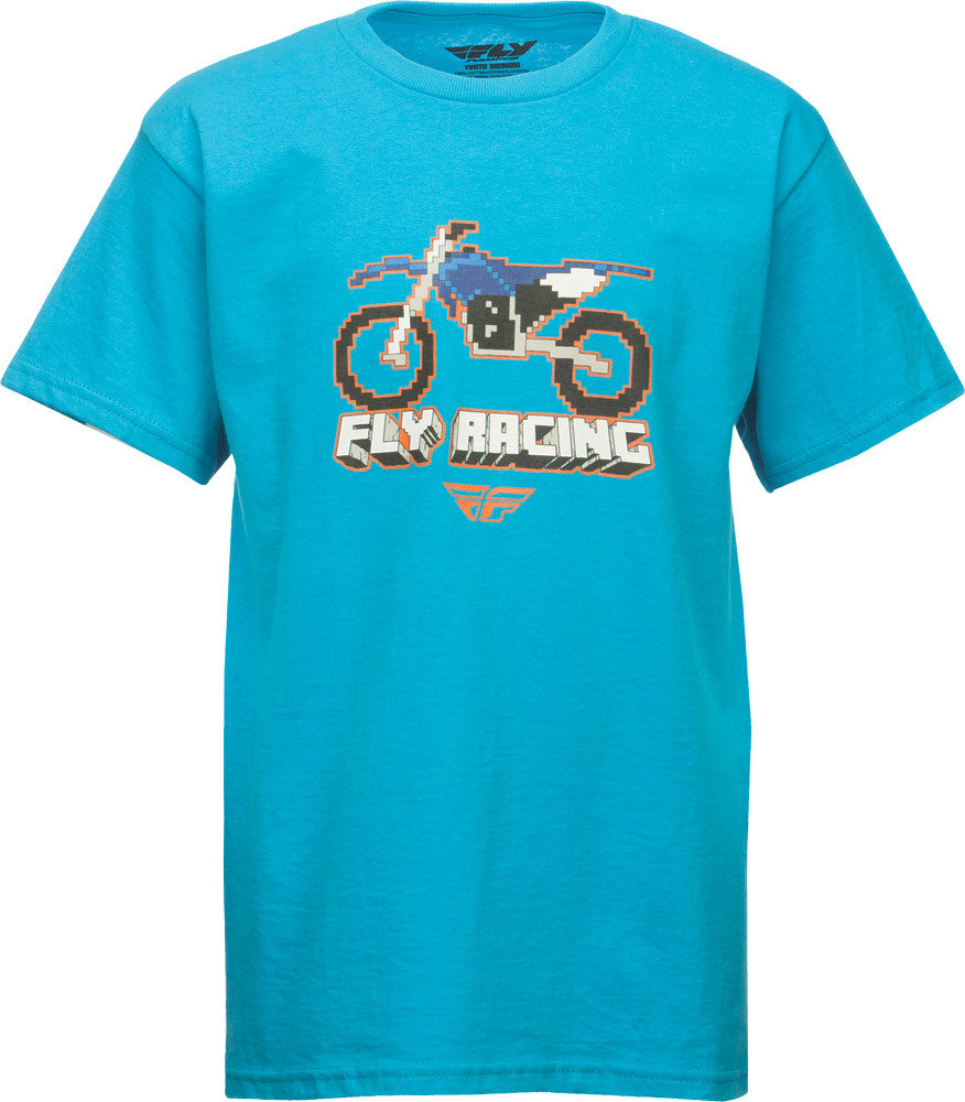 FLY RACING Digi Youth Tee Turquoise 2t 352-08512T