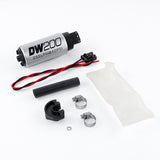 DeatschWerks 94+ Nissan 240sx/Silvia S14/S15 255 LPH DW200 In-Tank Fuel Pump w/ Install Kit 9-201-1024