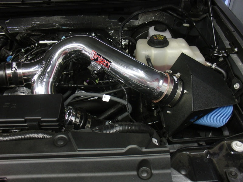 Injen 12-13 Ford F-150 V6 3.5L Eco Boost Engine Short Ram Intake Kit (Includes Heat Shield) PF9012P