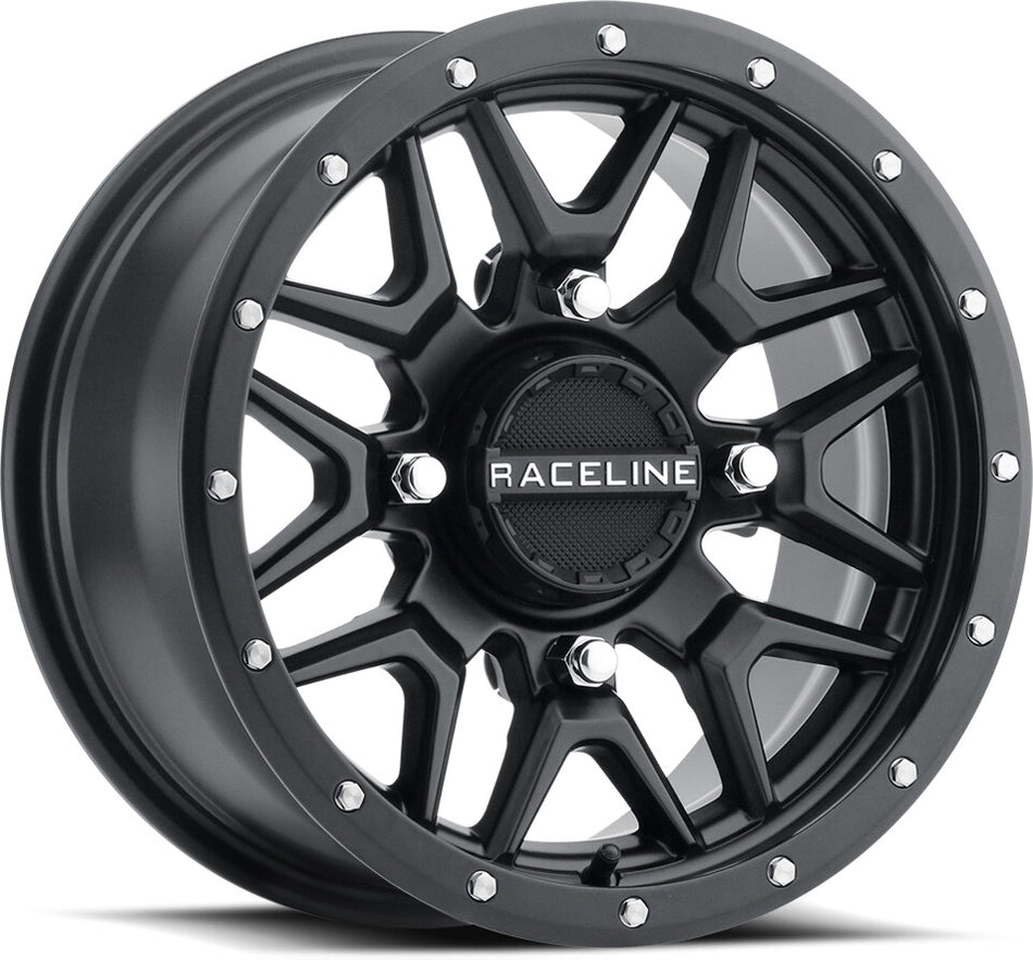 RACELINE Krank Wheel 4/137 14x7 5+2 (+10mm) Black SB-UTV-102