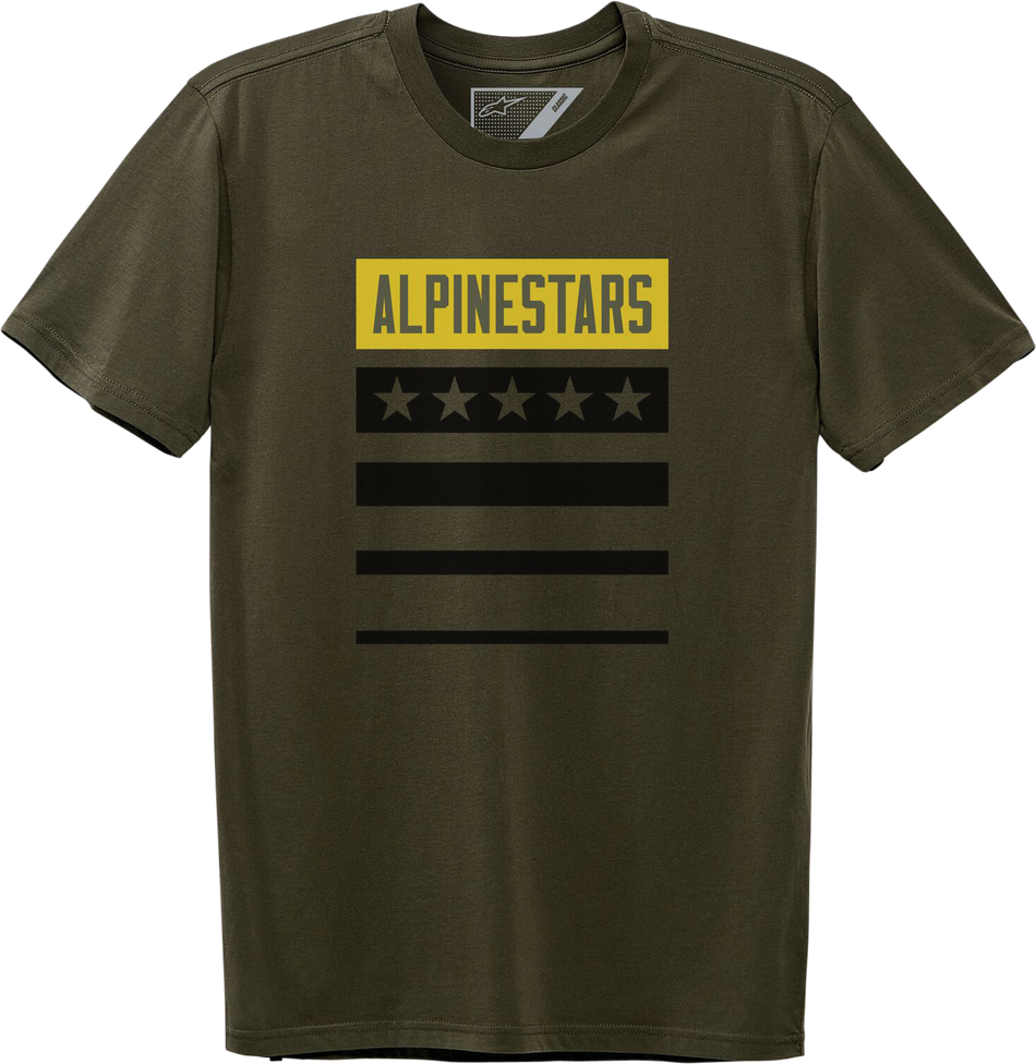ALPINESTARS National Tee Military Xl 1230-72104-690-XL