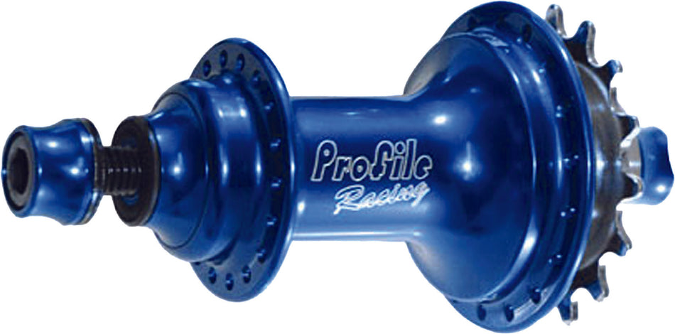 PROFILE Elite Rear Hub Blue 10mm 36h ELTCHBLU