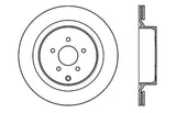 StopTech 09 Infiniti FX50 SportStop Slotted & Drilled Rear Left Rotor 127.42105L