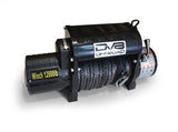 DV8 Offroad 12000 LB Winch w/ Synthetic Line & Wireless Remote - Black WB12SR