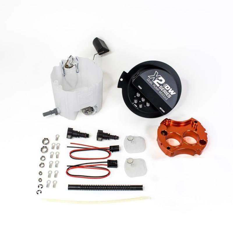 DeatschWerks 10-15 Chevy Camaro LS 3.7 V6/ SS LS3 X2 Series Fuel Pump Module 9-000-7002