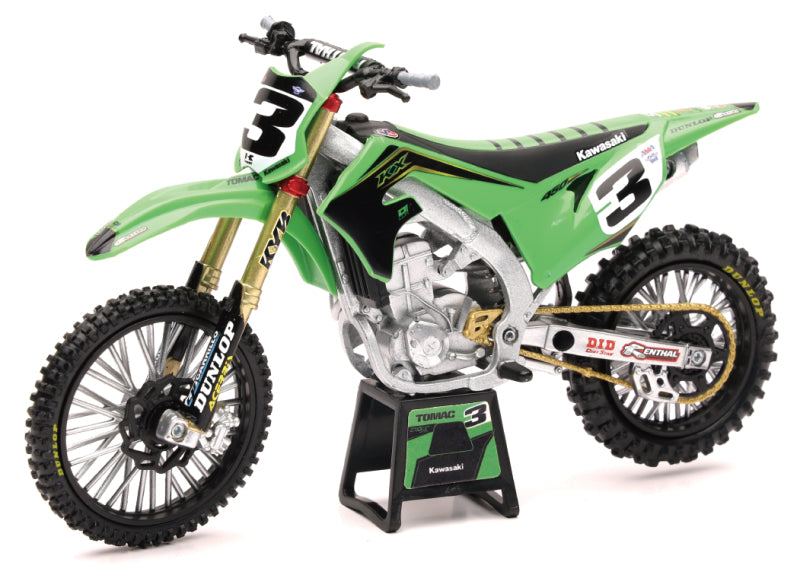 New Ray Toys Kawasaki KX450F Factory Team (Eli Tomac)/ Scale - 1:12 58113